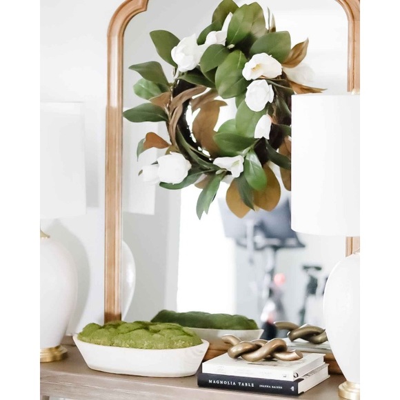 Artificial Moss Wood Plant Arrangement - Threshold - Picture 4 of 6